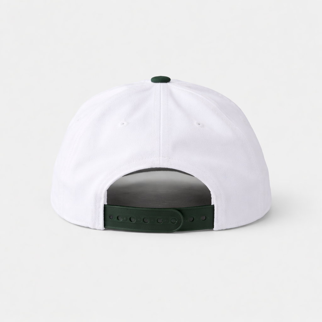 Pro Fit Snapback Trucker Hat Green/white