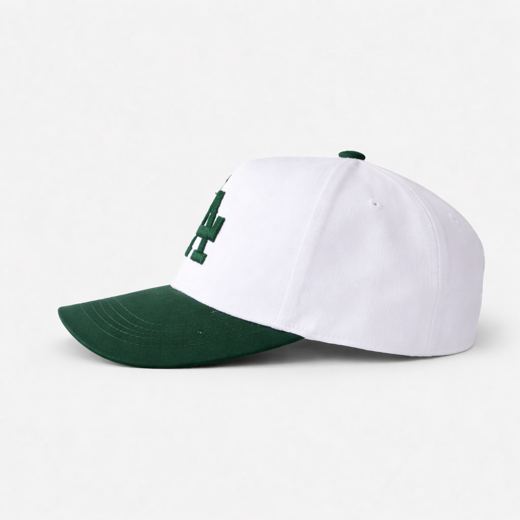 Pro Fit Snapback Trucker Hat Green/white
