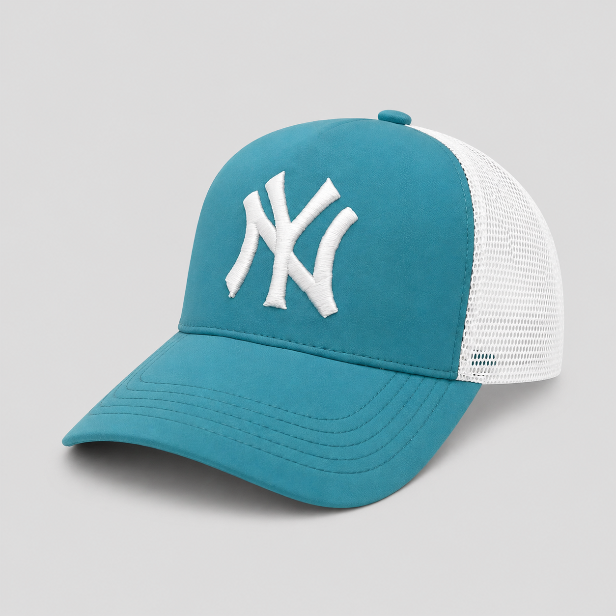 Pro Fit Snapback Trucker Hat Blue/white