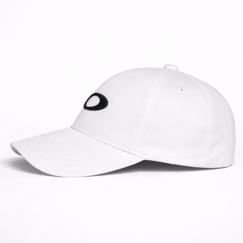Elite Performance Fitted Cap White