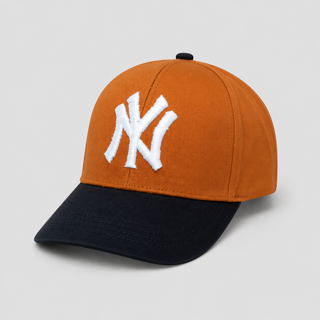 Classic Two-Tone baseball Cap Mustard