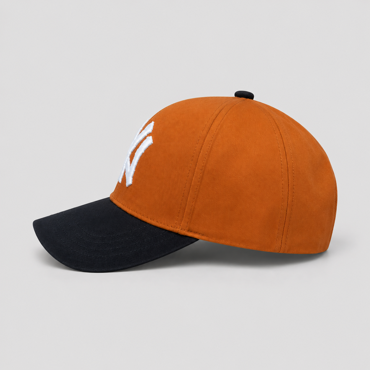 Classic Two-Tone baseball Cap Mustard