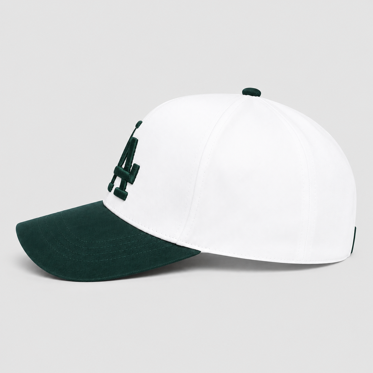 Pro Fit Snapback Trucker Hat Green/white