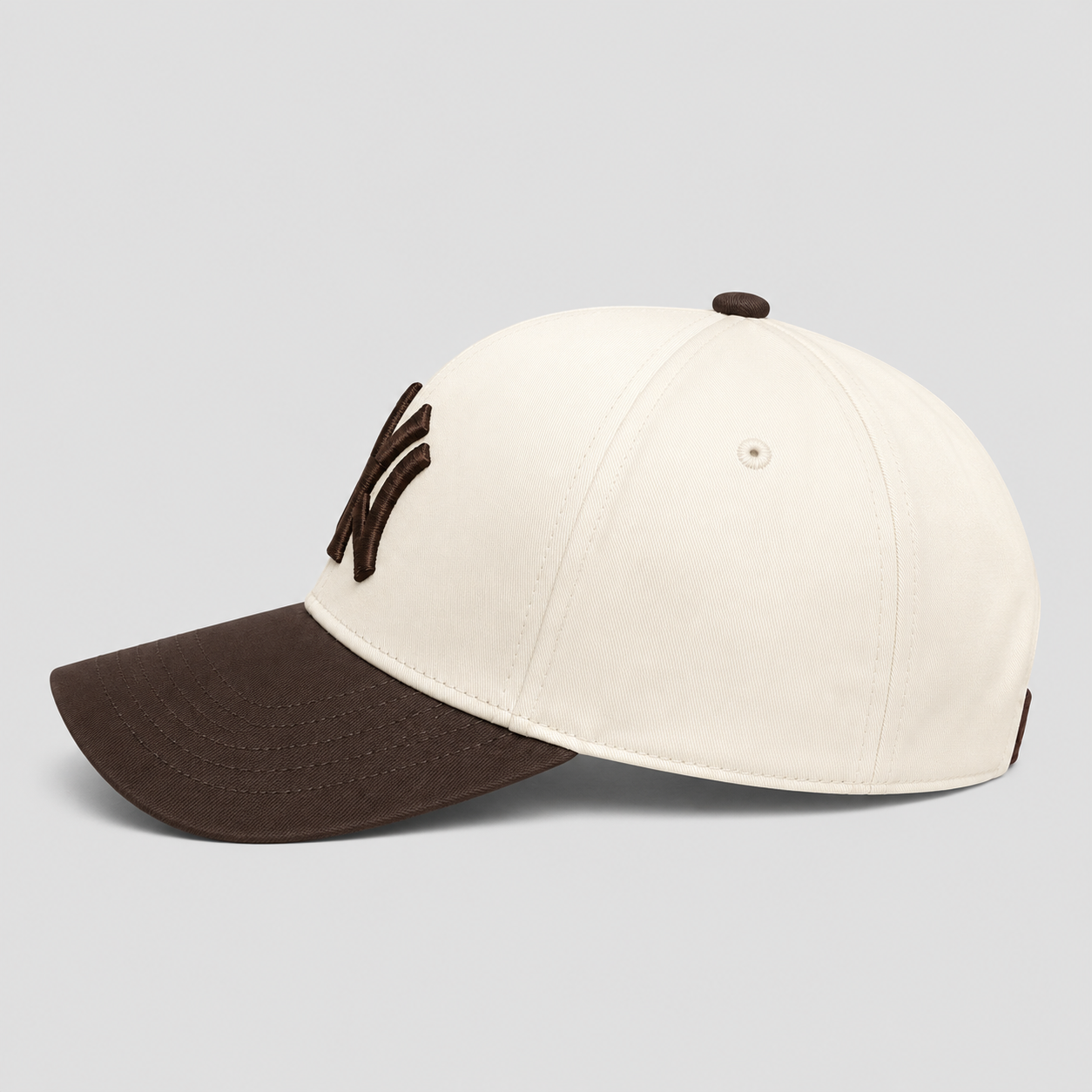 Pro Fit baseball  Hat Brown/Offwhite