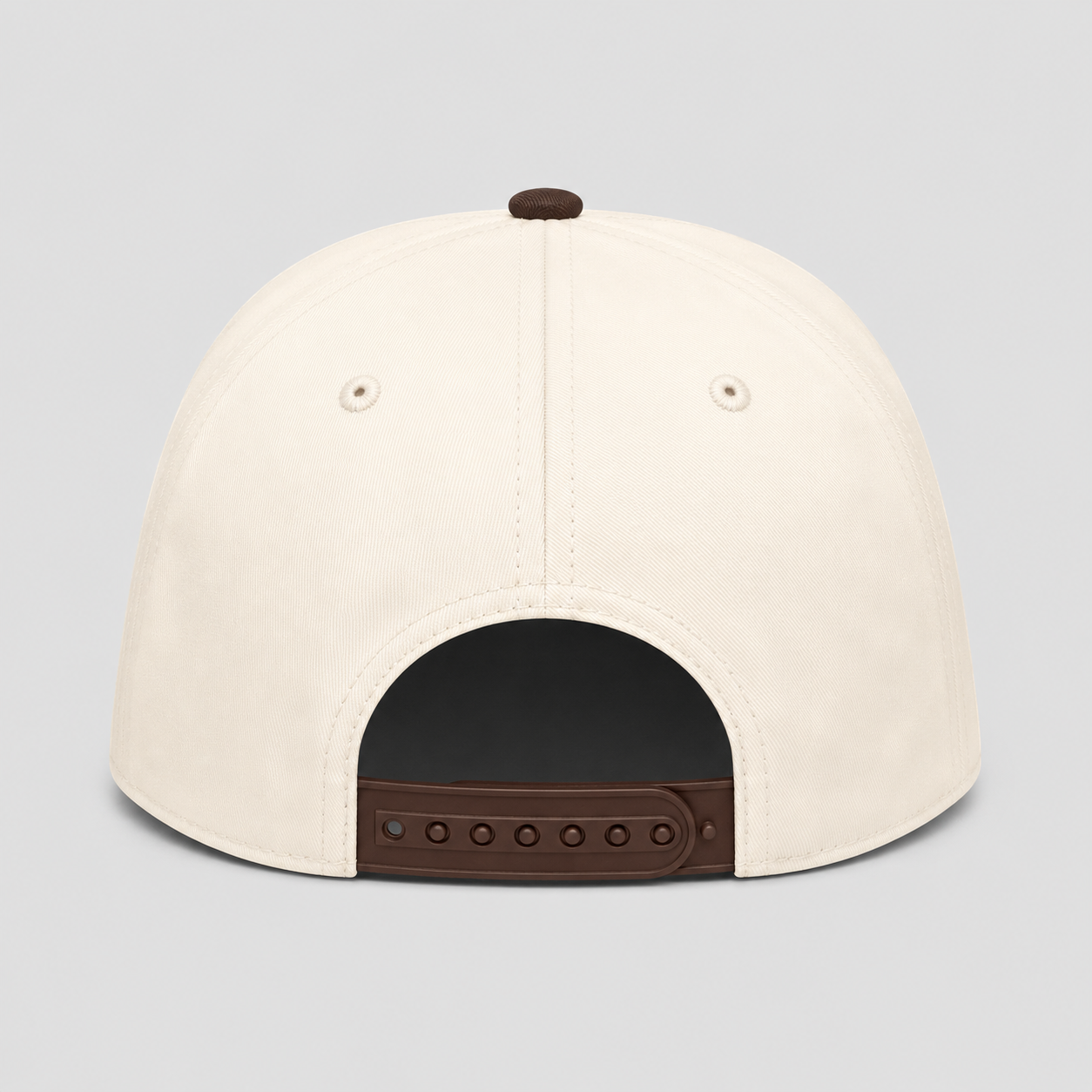 Pro Fit baseball  Hat Brown/Offwhite
