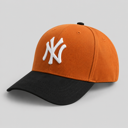 Classic Two-Tone baseball Cap Mustard