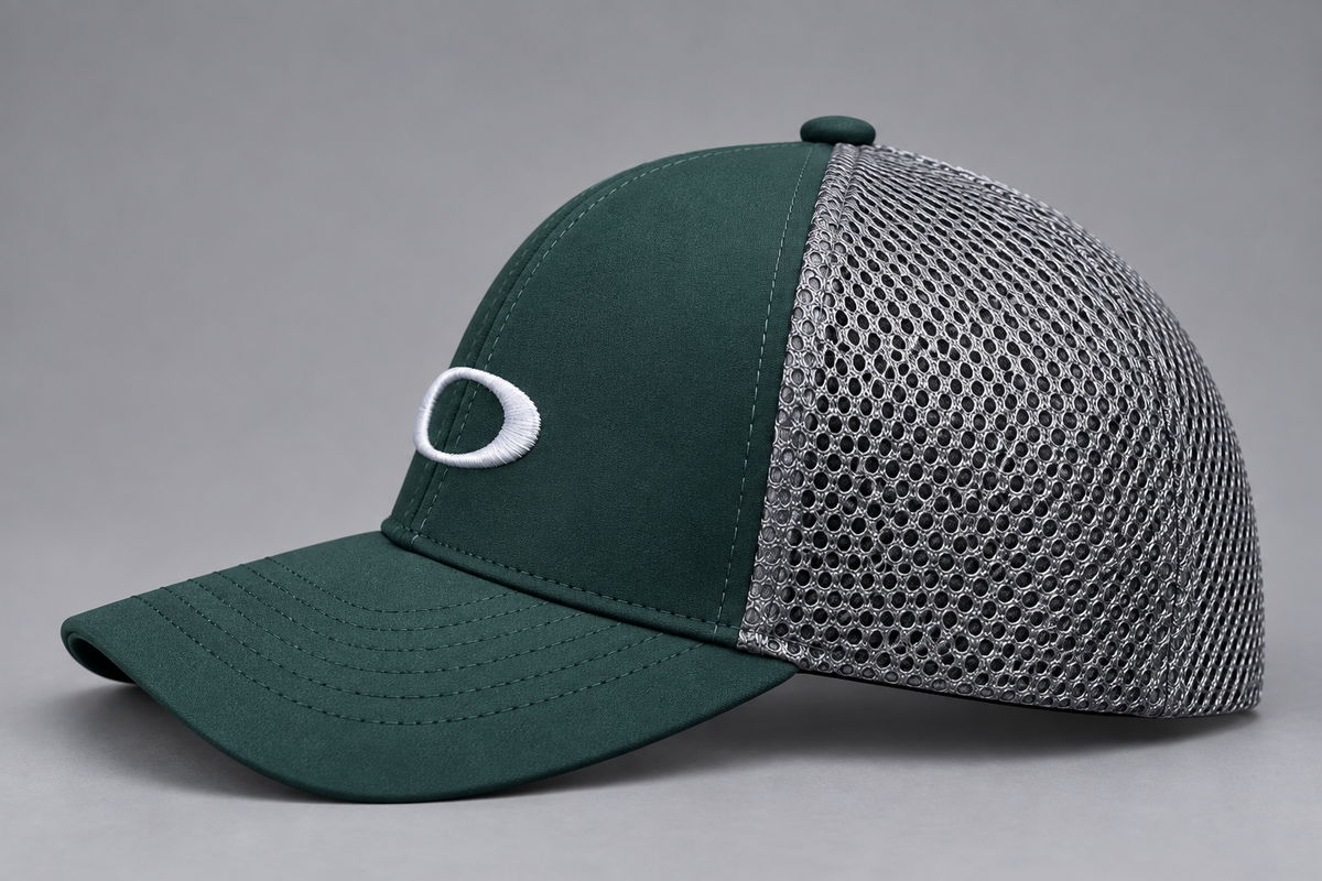 Elite Performance Fitted Cap Green/Grey