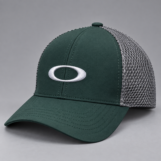 Elite Performance Fitted Cap Green/Grey