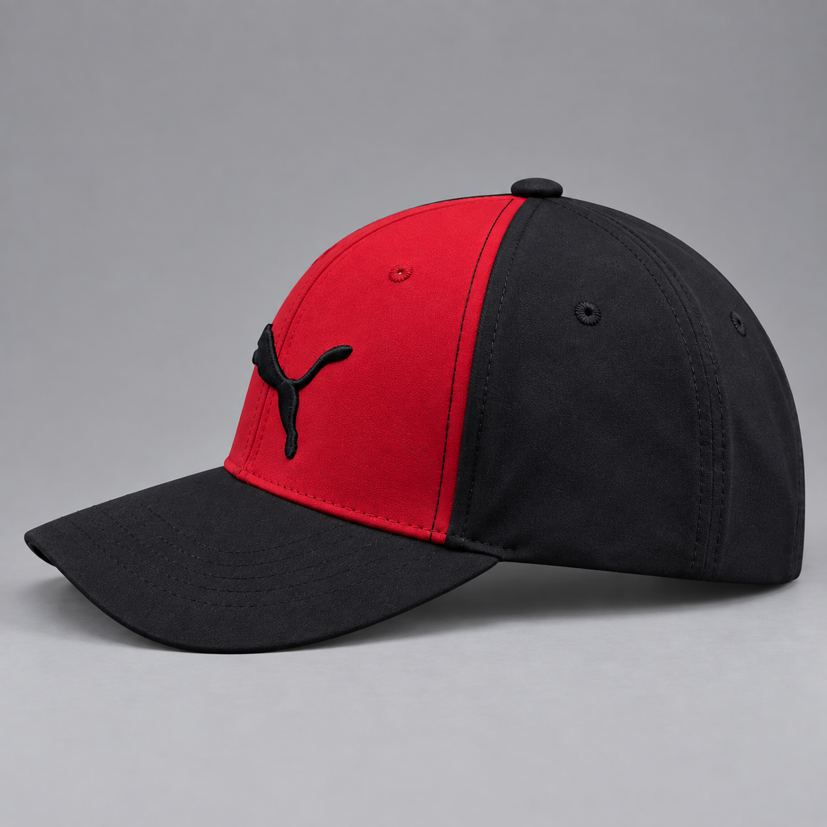 Elite Performance Fitted Cap Red/Black