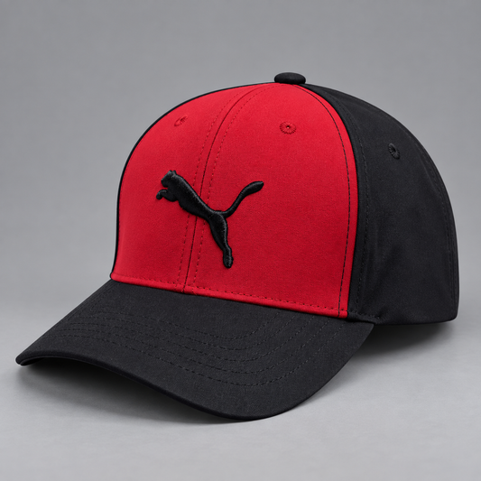 Elite Performance Fitted Cap Red/Black