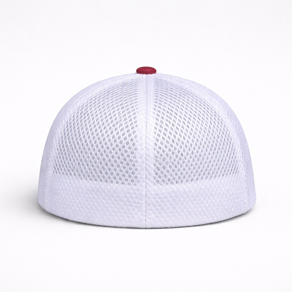 Shozef Fitted Cap Maroon